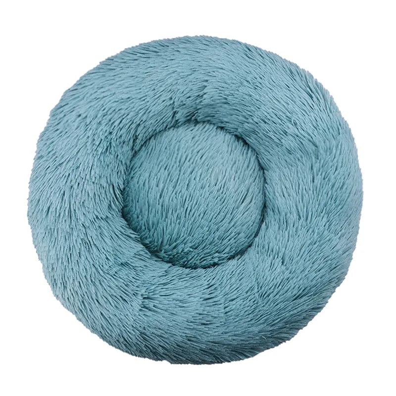 The calming anti-stress round dog bed