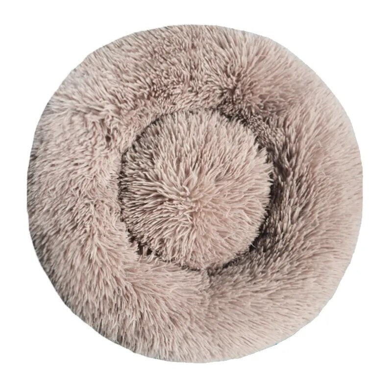 The calming anti-stress round dog bed