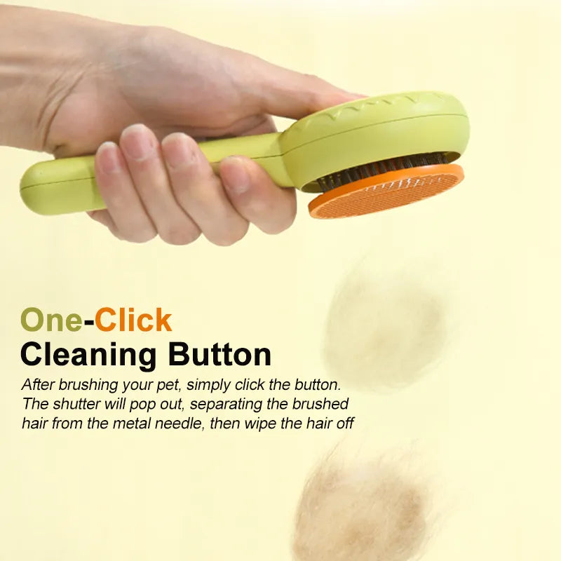 Easy clean slicker Brush For Cats And Dogs