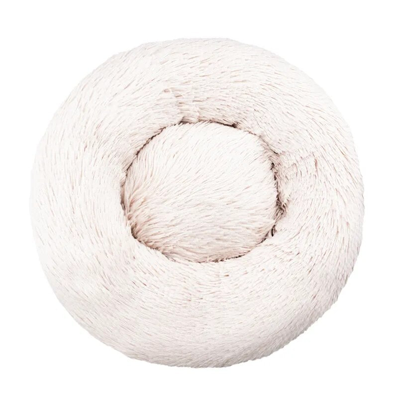 The calming anti-stress round dog bed