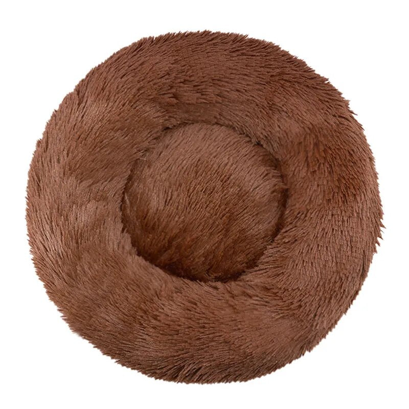 The calming anti-stress round dog bed